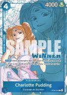 Carte One Piece Charlotte Pudding OP06-047 R PROMO 2