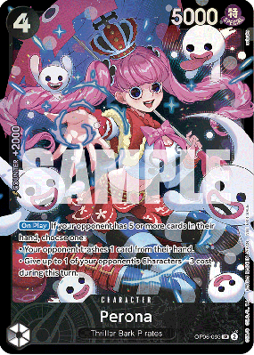 Carte One Piece Perona OP06-093 SR PROMO 2