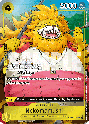 Carte One Piece Nekomamushi OP06-110 UC PROMO