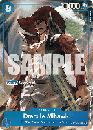 Carte One Piece Dracule Mihawk OP07-044 C PROMO
