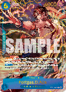 Carte One Piece Portgas D. Ace OP07-053 R PROMO 4