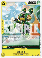Carte One Piece Edison OP07-100 C PROMO 1