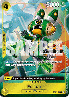 Carte One Piece Edison OP07-100 C PROMO 2