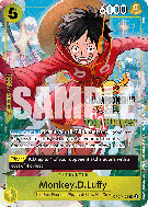 Carte One Piece Monkey D. Luffy OP07-109 SR PROMO 1
