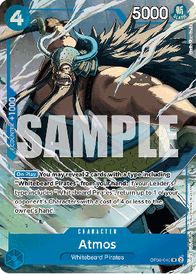Carte One Piece Atmos OP08-040 UC PROMO
