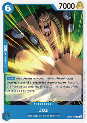 Carte One Piece Joz OP08-047 R PROMO