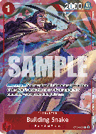 Carte One Piece Building Snake OP09-008 UC PROMO