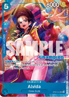Carte One Piece Alvida OP09-043 UC PROMO 3