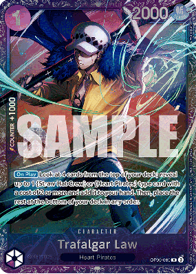 Carte One Piece Trafalgar Law OP09-069 R PROMO