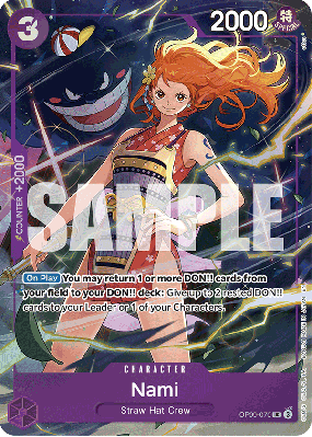 Carte One Piece Nami OP09-070 UC PROMO