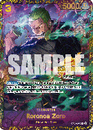 Carte One Piece Roronoa Zoro OP09-076 R PROMO