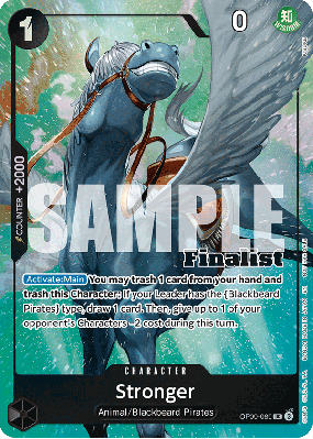 Carte One Piece Stronger OP09-089 UC PROMO 2