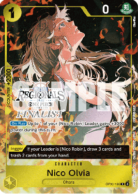 Carte One Piece Nico Olvia OP09-106 C PROMO 5