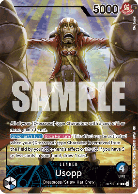 Carte One Piece Usopp OP10-042 L PROMO 1