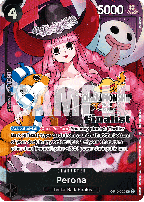 Carte One Piece Perona OP10-092 C PROMO 2