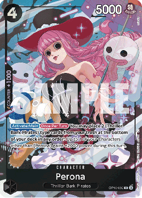 Carte One Piece Perona OP10-092 C PROMO 3