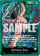 Carte One Piece Roronoa Zoro OP12-020 L PROMO 2