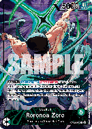 Carte One Piece Roronoa Zoro OP12-020 L PROMO 3