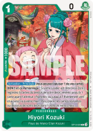Carte One Piece Hiyori Kozuki OP12-028 R PROMO 1