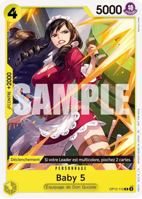 Carte One Piece Baby 5 OP12-112 R PROMO 1