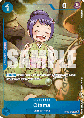 Carte One Piece Otama OP13-043 R PROMO