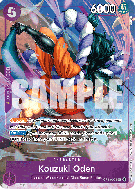 Carte One Piece Kouzuki Oden OP13-063 UC PROMO