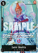 Carte One Piece Saint Shalria OP13-086 UC PROMO