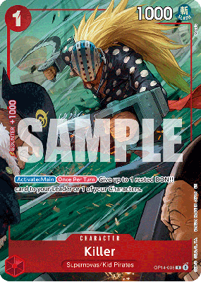 Carte One Piece Killer OP14-005 C PROMO
