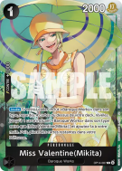 Carte One Piece Miss Valentine(Mikita) OP14-087 R PROMO 1