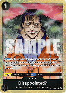 Carte One Piece Disappointed? OP14-099 UC PROMO