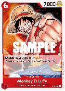 Carte One Piece Monkey D. Luffy P-001 P PROMO 1