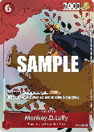 Carte One Piece Monkey D. Luffy P-001 P PROMO 5
