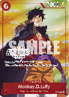 Carte One Piece Monkey D. Luffy P-001 P PROMO 6