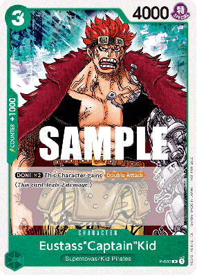 Carte One Piece Eustass"Captain"Kid P-003 P PROMO 1