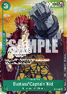 Carte One Piece Eustass"Captain"Kid P-003 P PROMO 2