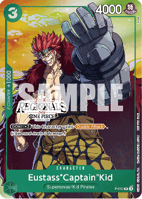 Carte One Piece Eustass"Captain"Kid P-003 P PROMO 2