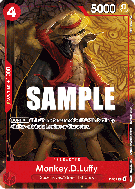 Carte One Piece Monkey D. Luffy P-007 P PROMO