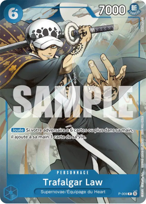 Carte One Piece Trafalgar Law P-009 P PROMO