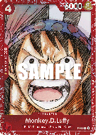 Carte One Piece Monkey D. Luffy P-022 P PROMO 2