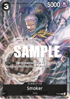 Carte One Piece Smoker P-025 P PROMO