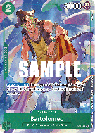 Carte One Piece Bartolomeo P-029 P PROMO