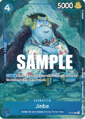 Carte One Piece Jinbe P-030 P PROMO 1