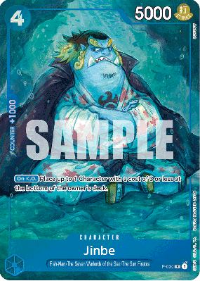 Carte One Piece Jinbe P-030 P PROMO 3