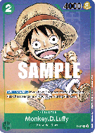 Carte One Piece Monkey D. Luffy P-037 P PROMO