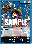 Carte One Piece Monkey D. Luffy P-047 P PROMO 1