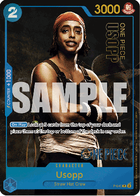 Carte One Piece Usopp P-049 P PROMO 2
