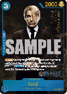 Carte One Piece Sanji P-050 P PROMO 2
