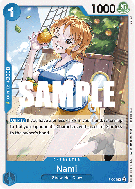 Carte One Piece Nami P-053 P PROMO 1