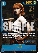 Carte One Piece Nami P-053 P PROMO 2
