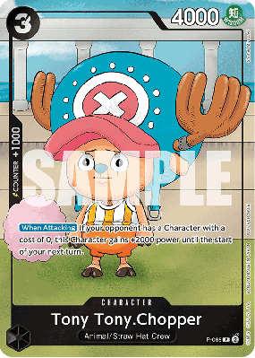 Carte One Piece Tony Tony Chopper P-065 P PROMO 1